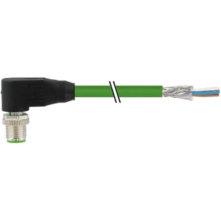 Murrelektronik MSUD VALVE PLUG FORM A 18MM, PVC 3X0.75 GRAY, 5m 7000-14561-7960500
